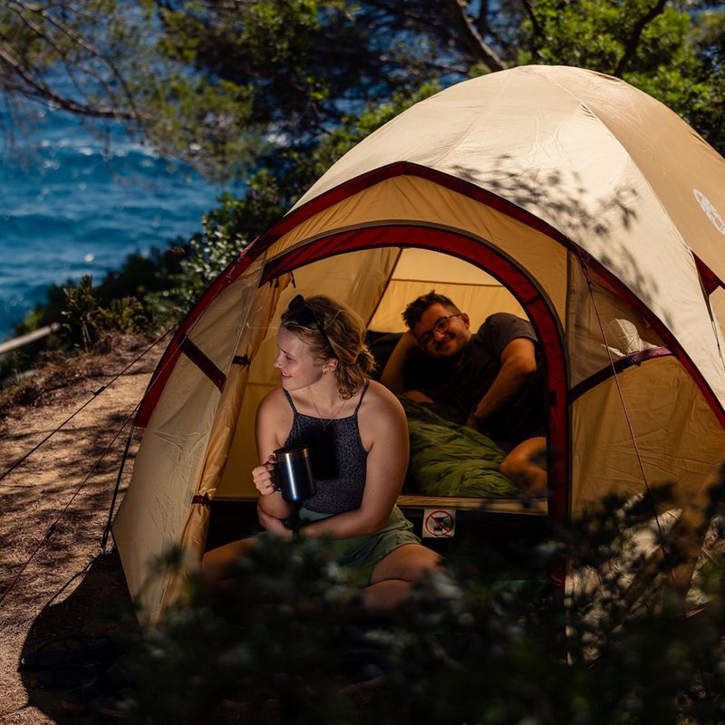 Tenda da campeggio 3 posti Coleman Darwin Summer 3 + beige 10