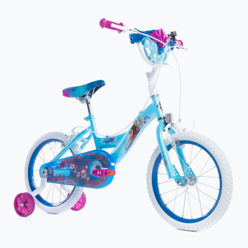 Bicicletta per bambini Huffy Frozen EZ-Build 16" blu/bianco/viola