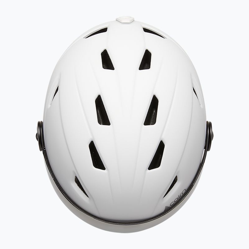 Casco da sci Cairn Electron Visor mat white 3