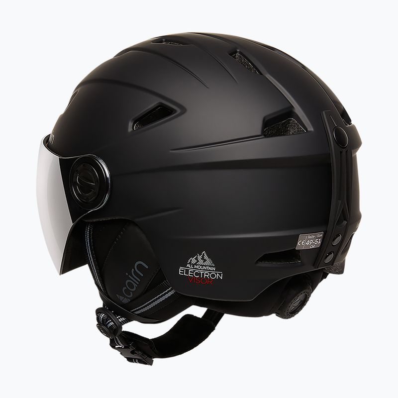 Casco da sci Cairn Electron Visor black 2