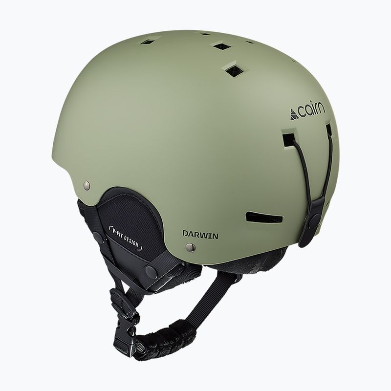 Casco da sci Cairn Darwin mat light khaki 2