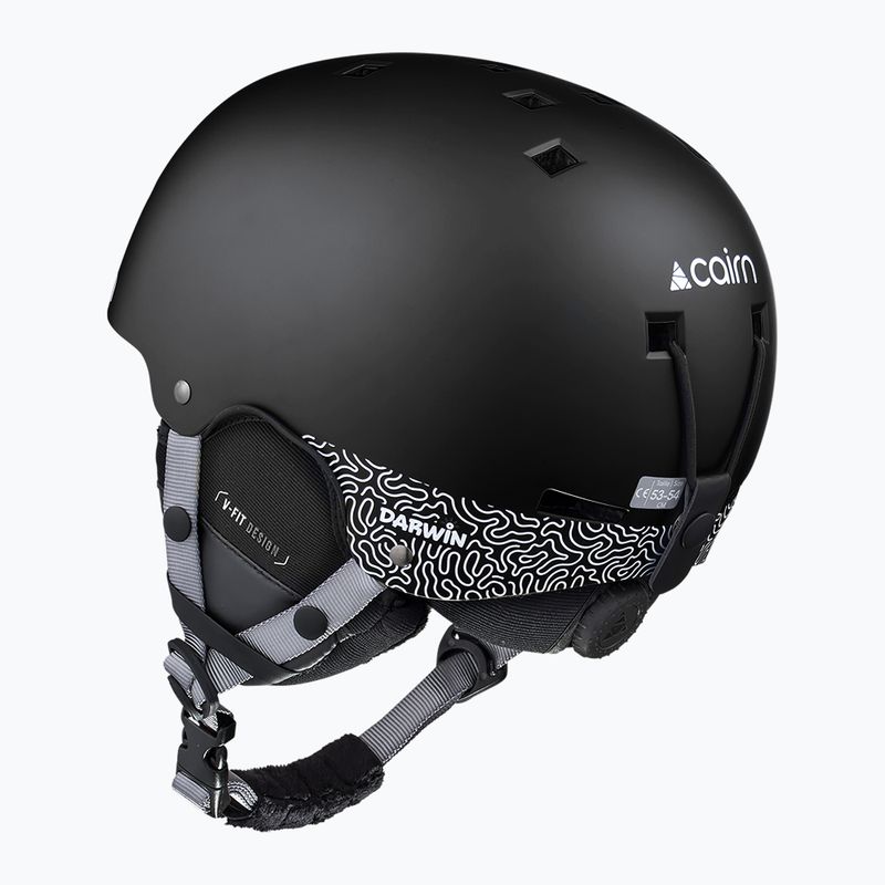 Casco da sci per bambini Cairn Darwin Jr matte black 2