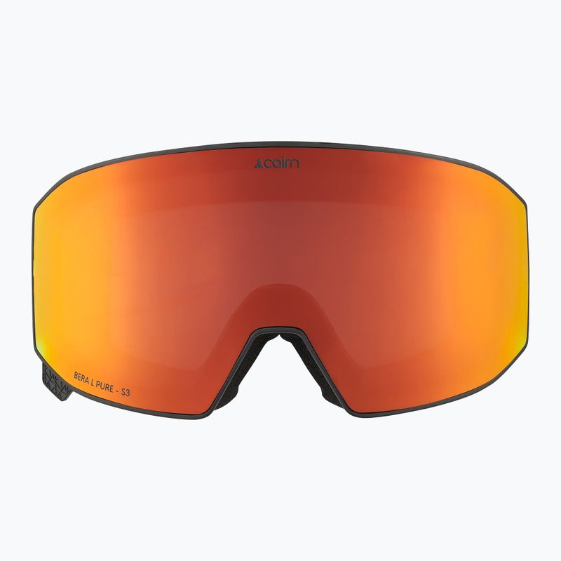 Maschera da sci Cairn Bera L Pure matte black 2