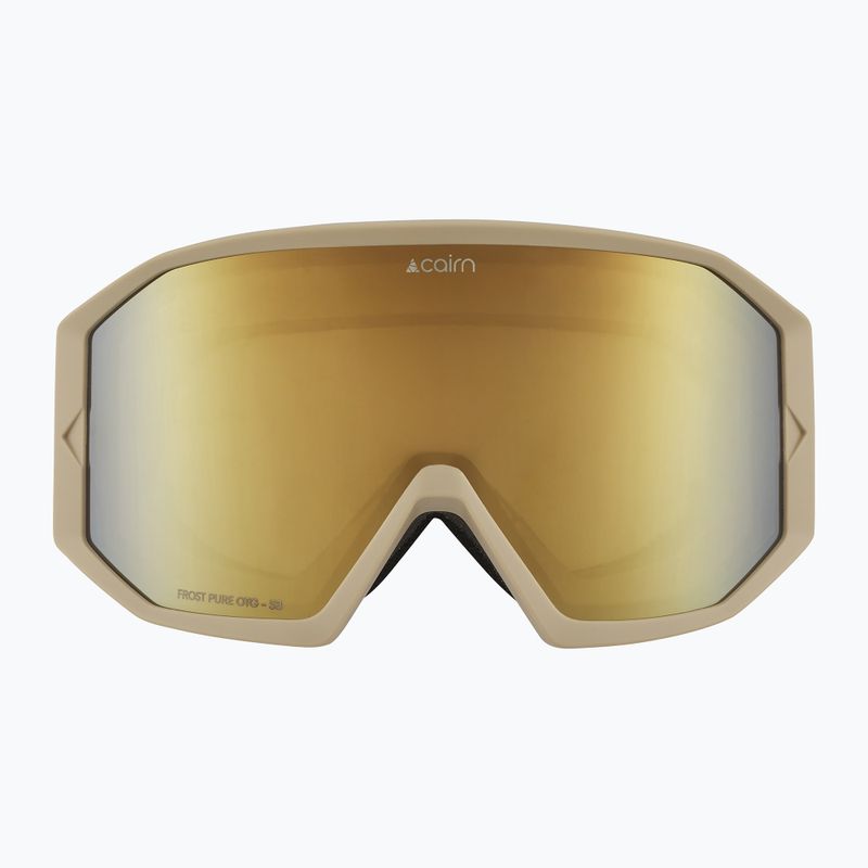 Maschera da sci Cairn Frost Pure OTG mat chocolate 2