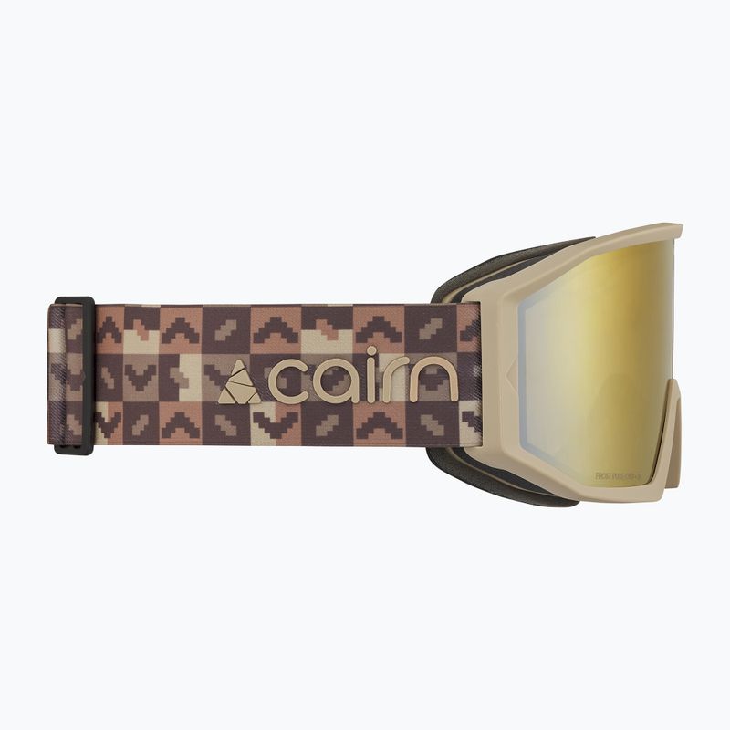 Maschera da sci Cairn Frost Pure OTG mat chocolate 3