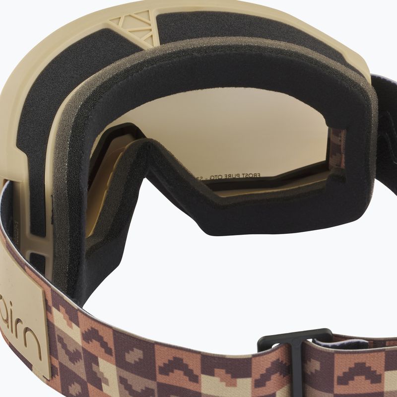 Maschera da sci Cairn Frost Pure OTG mat chocolate 4
