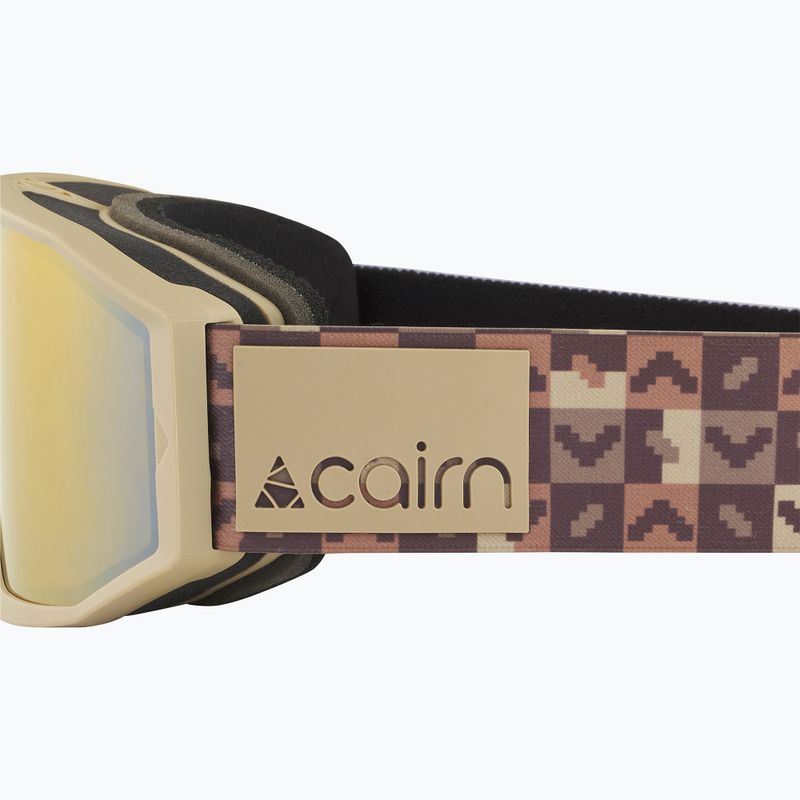 Maschera da sci Cairn Frost Pure OTG mat chocolate 5