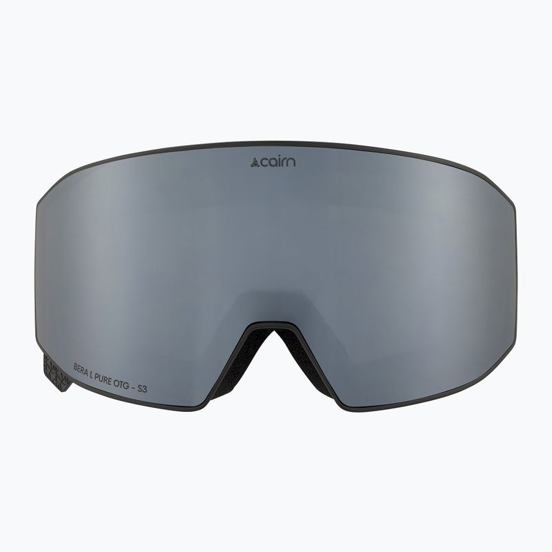 Maschera da sci Cairn Bera L Pure OTG matte black 2