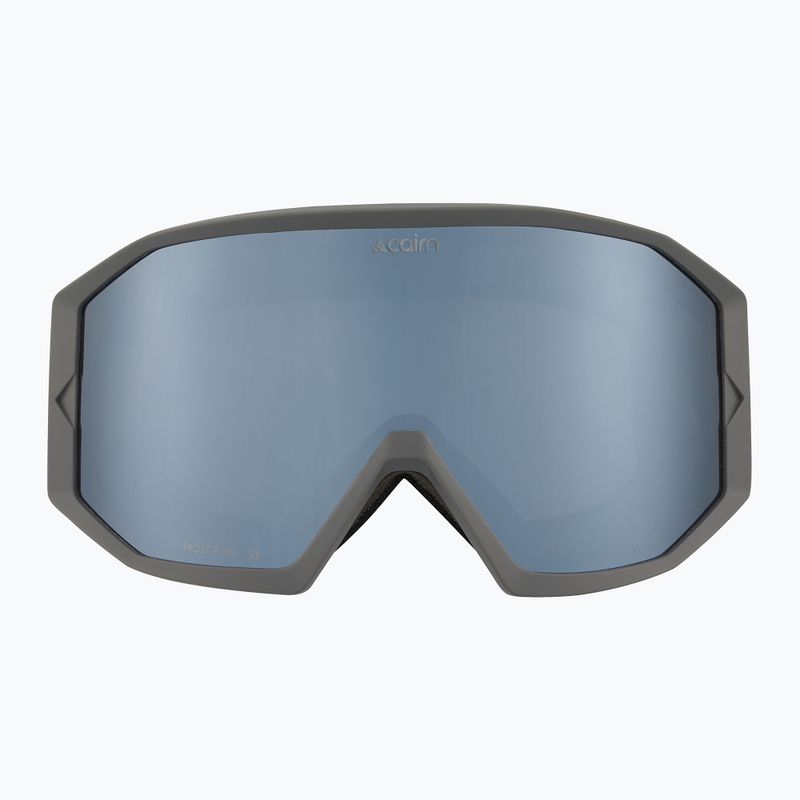 Maschera da sci Cairn Frost Pure mat coal 2