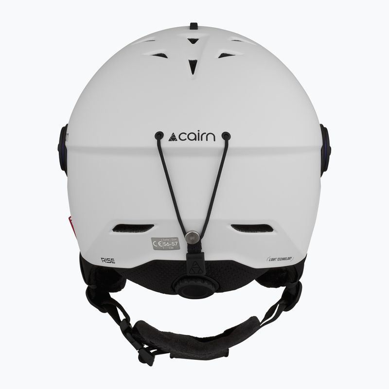 Casco da sci Cairn Rise II Visor mat white 4
