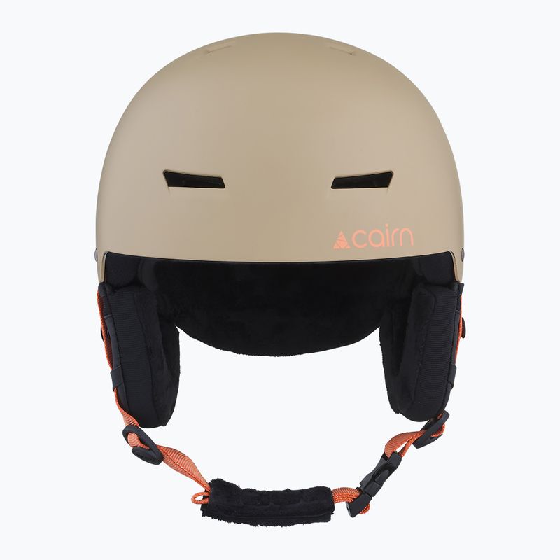Casco da sci per bambini Cairn Darwin Jr mat linen 3