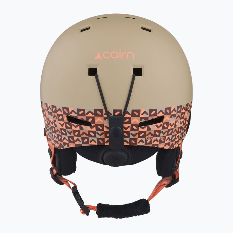 Casco da sci per bambini Cairn Darwin Jr mat linen 4