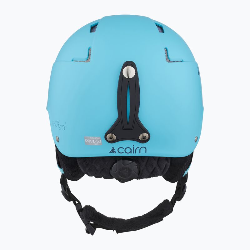 Casco da sci per bambini Cairn Android Jr mat turquoise 4