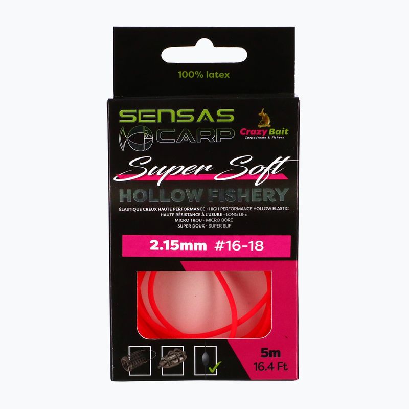 Sensas Hollow Fishery Super Soft 2.15 mm ammortizzatore per asta rosso