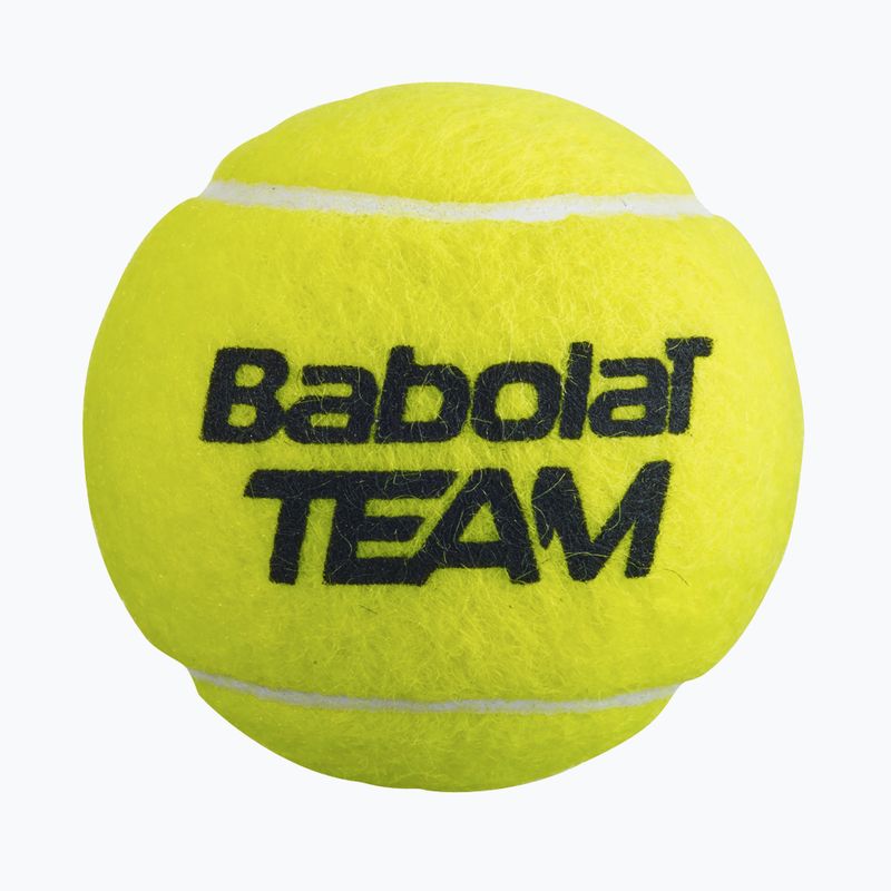 Palline da tennis Babolat Team 4 pz. giallo 3