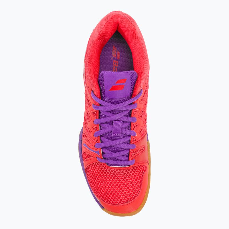 Scarpe da badminton da donna Babolat 18 Shadow Team rosa/viola 7