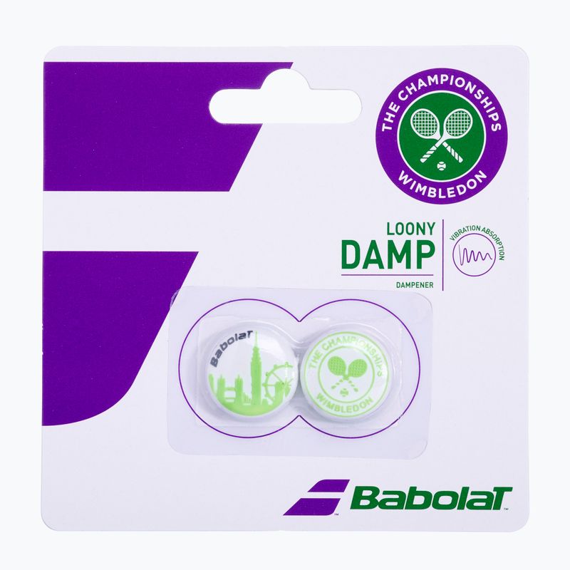 Babolat Ammortizzatore Wimbledon 2 pezzi bianco/verde 2