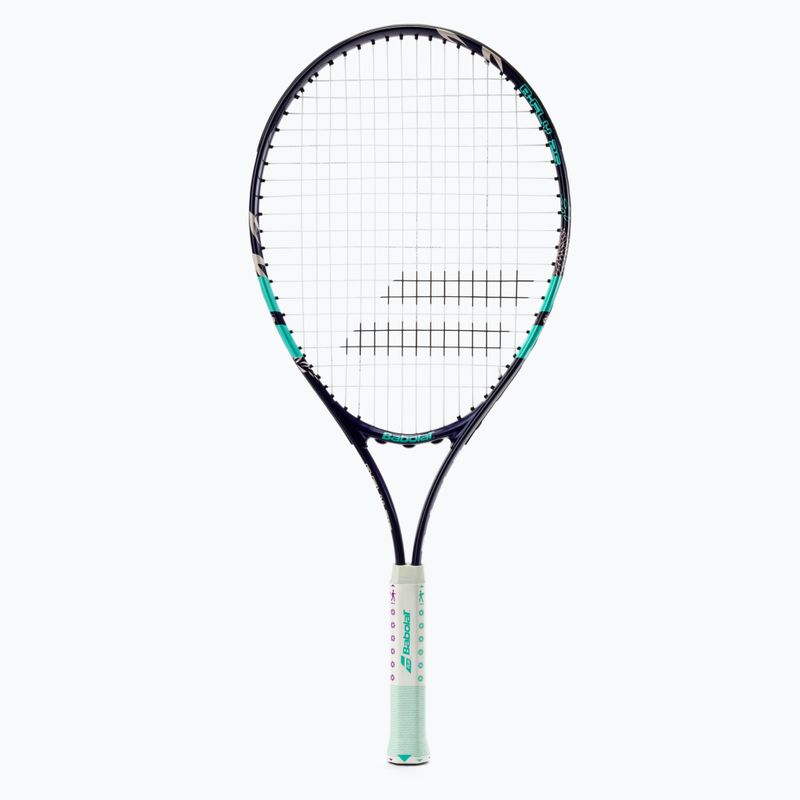 Racchetta da tennis Babolat B Fly 25 per bambini blu scuro/azzurro/rosa