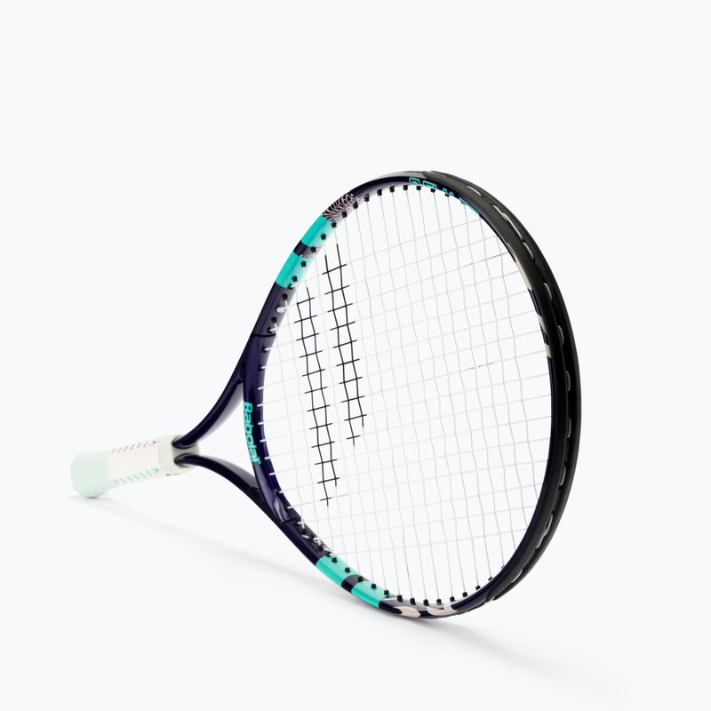 Racchetta da tennis Babolat B Fly 25 per bambini blu scuro/azzurro/rosa 2