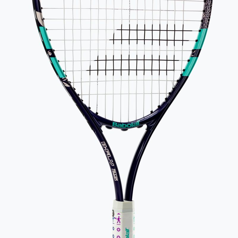 Racchetta da tennis Babolat B Fly 25 per bambini blu scuro/azzurro/rosa 5