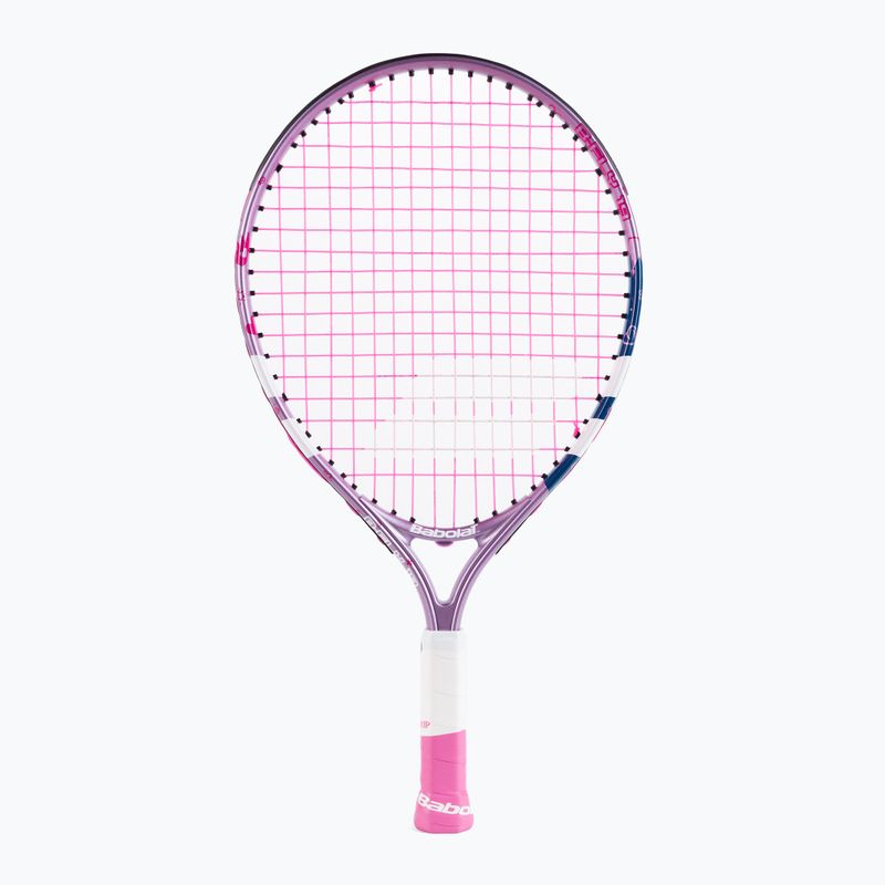 Racchetta da tennis Babolat B Fly 19 per bambini viola/blu/bianco/rosa