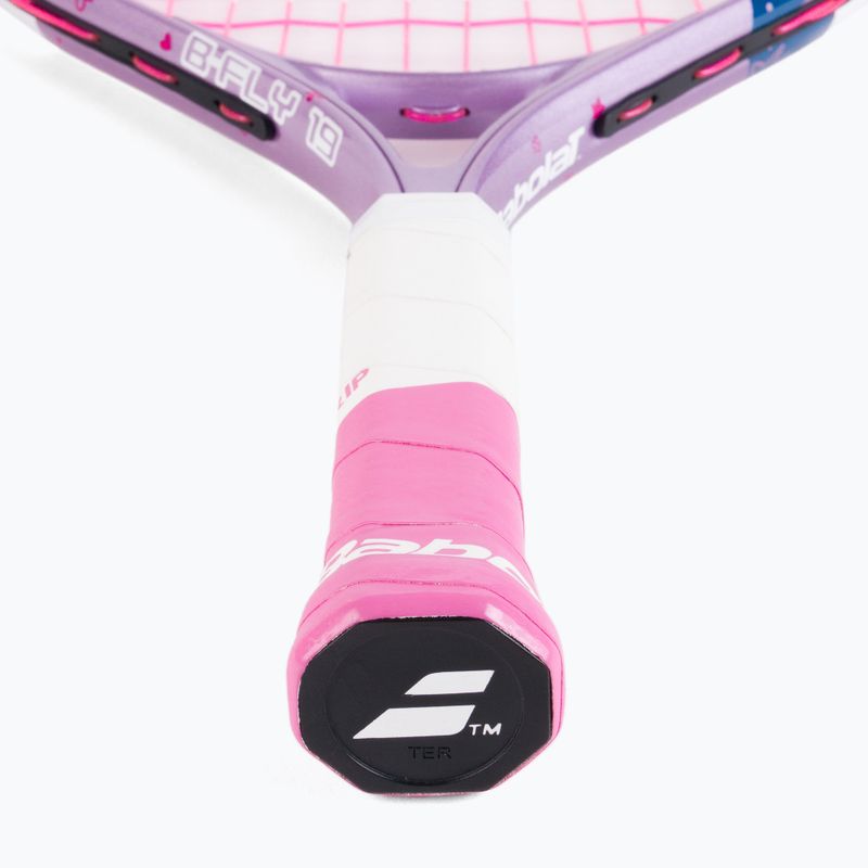 Racchetta da tennis Babolat B Fly 19 per bambini viola/blu/bianco/rosa 3