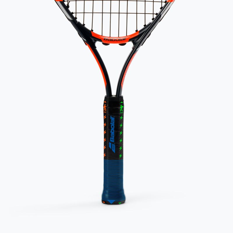 Racchetta da tennis Babolat Ballfighter 23 per bambini nero/arancio/grigio 4