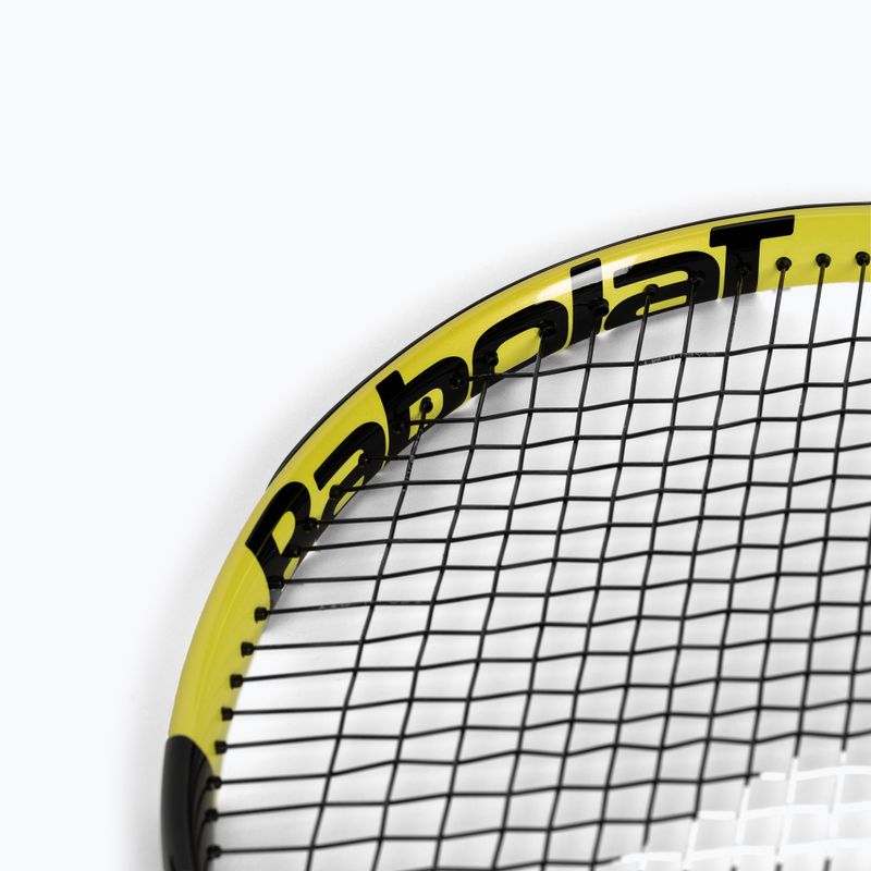 Racchetta da tennis per bambini Babolat Aero 26 giallo/nero 6