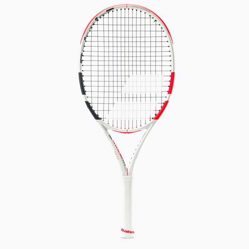 Racchetta da tennis Babolat Pure Strike 25 per bambini bianco/rosso/nero