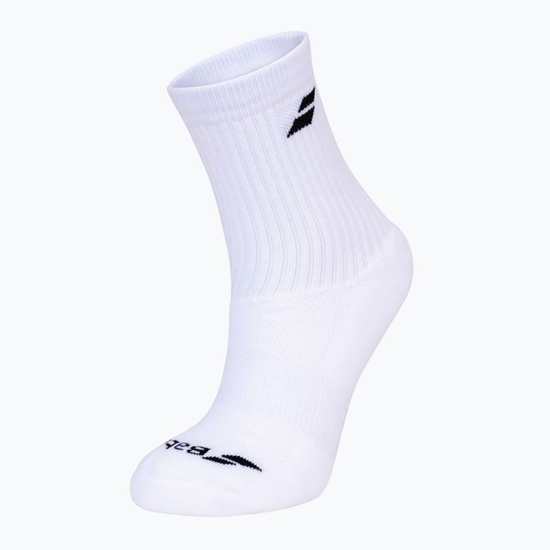 Calzini Babolat 3 paia bianco/bianco