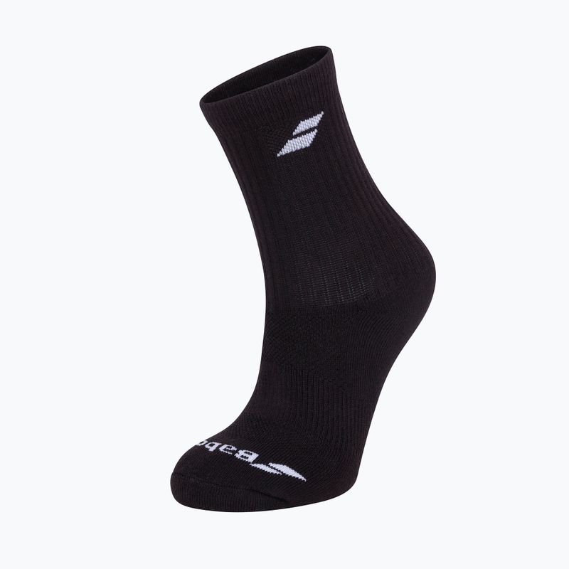 Calzini Babolat 5UA1371 3 paia nero/nero 5