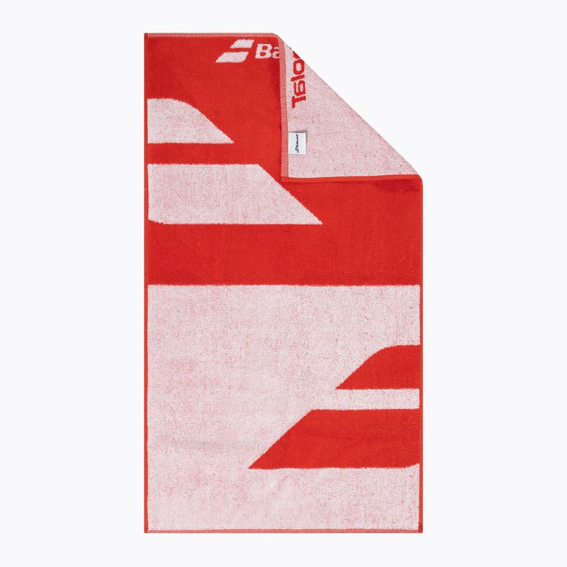 Asciugamano Babolat Medio bianco/rosso fiesta
