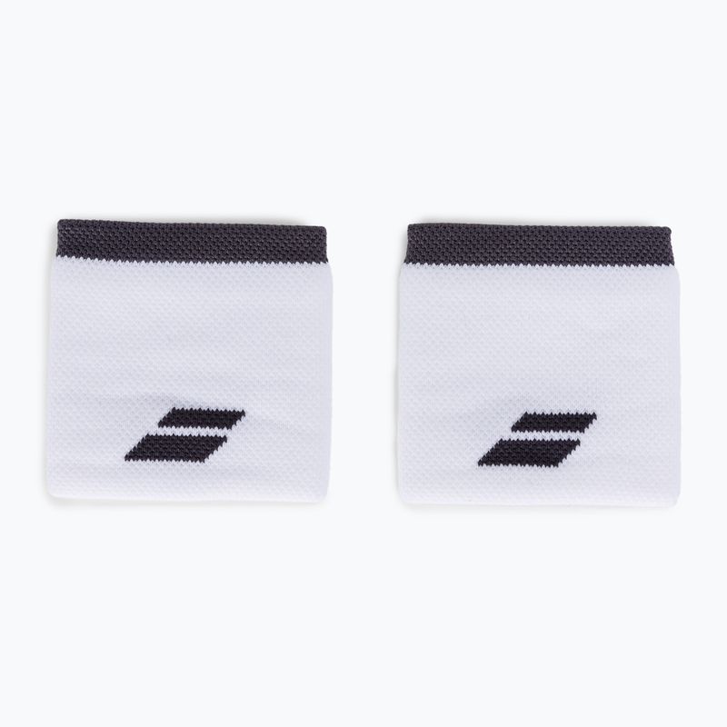 Polsino con logo Babolat 2 pezzi bianco/coniglio 2