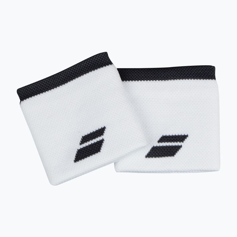 Polsino con logo Babolat 2 pezzi bianco/coniglio 3
