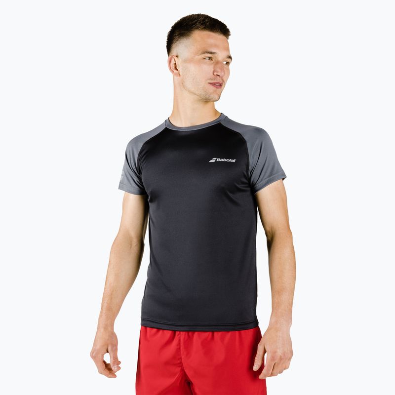 Maglia da tennis Babolat Play Crew Neck Uomo nero/nero 4