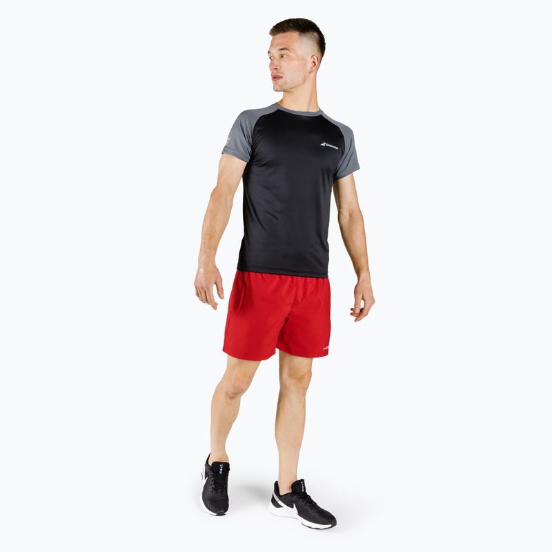 Maglia da tennis Babolat Play Crew Neck Uomo nero/nero 5