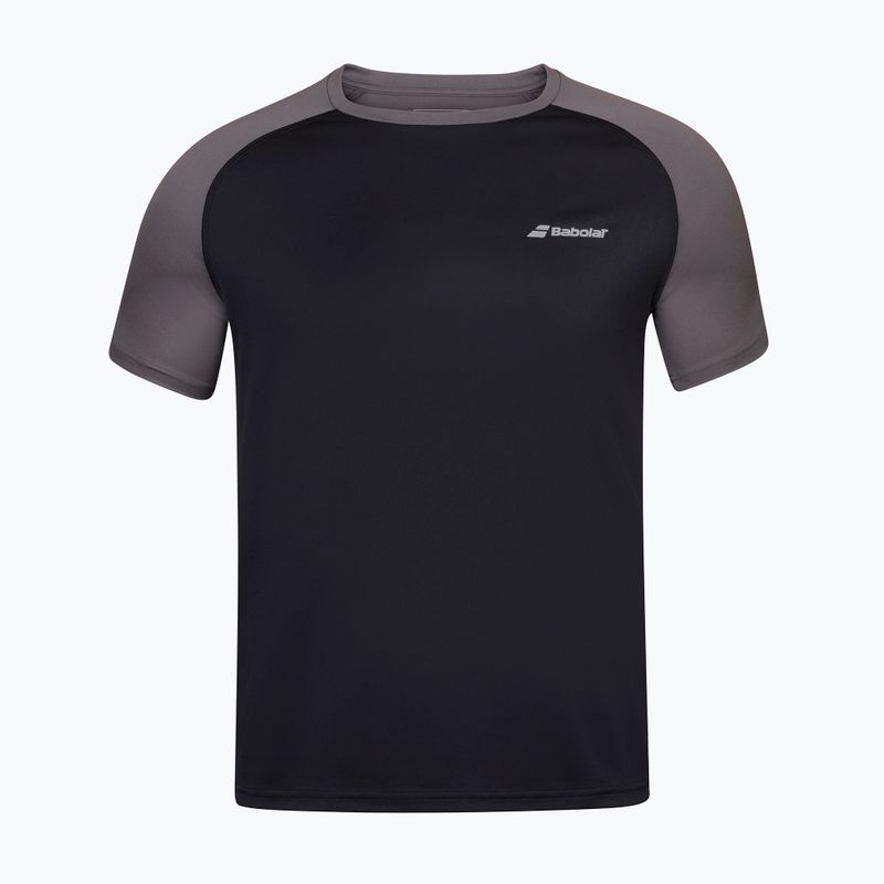 Maglia da tennis Babolat Play Crew Neck Uomo nero/nero