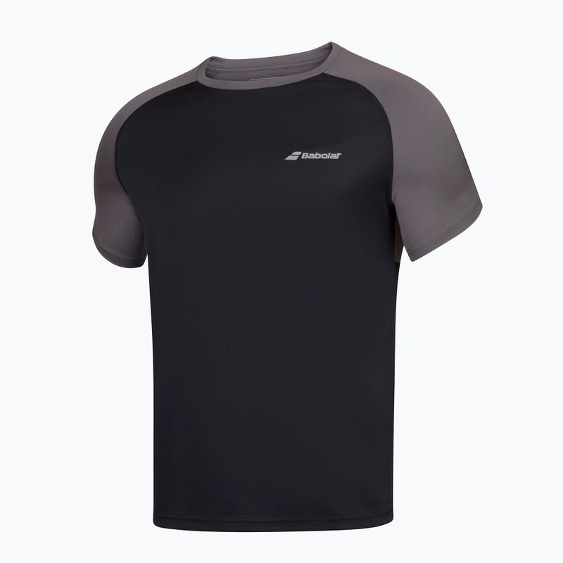 Maglia da tennis Babolat Play Crew Neck Uomo nero/nero 2