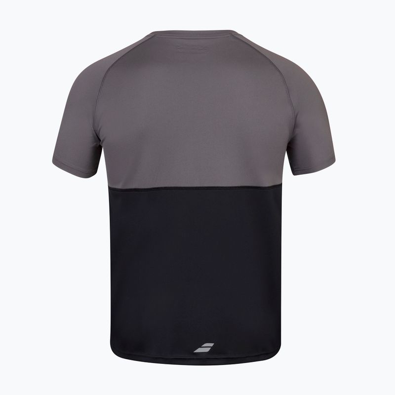 Maglia da tennis Babolat Play Crew Neck Uomo nero/nero 3