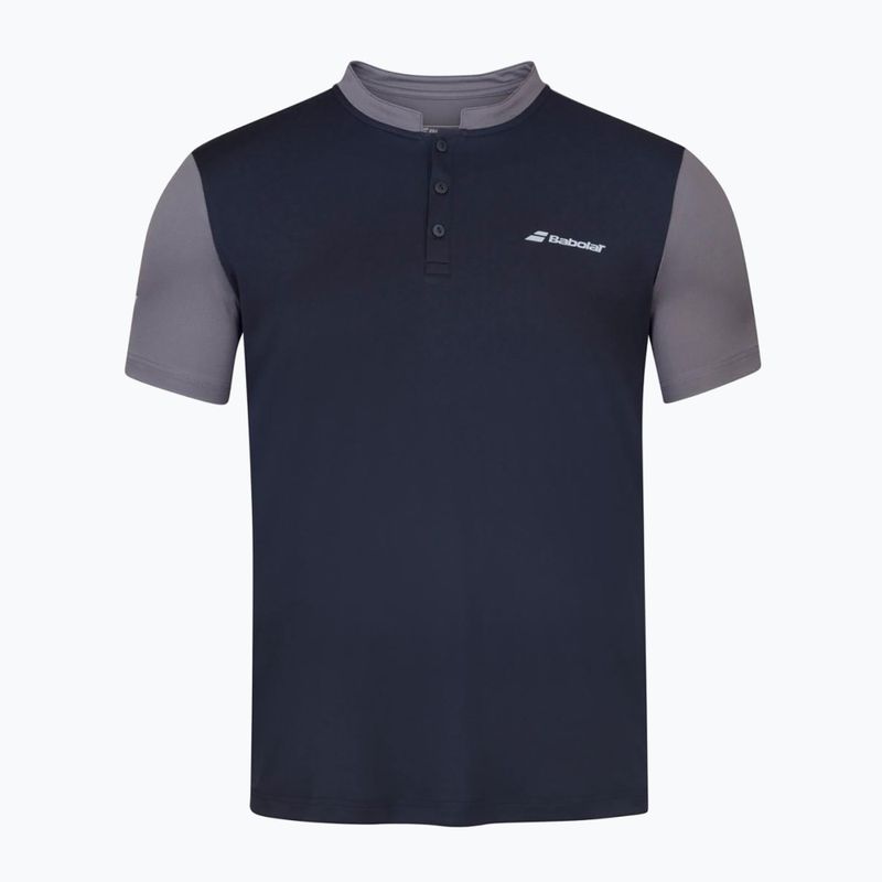 Polo da tennis da uomo Babolat Play Polo nero/nero