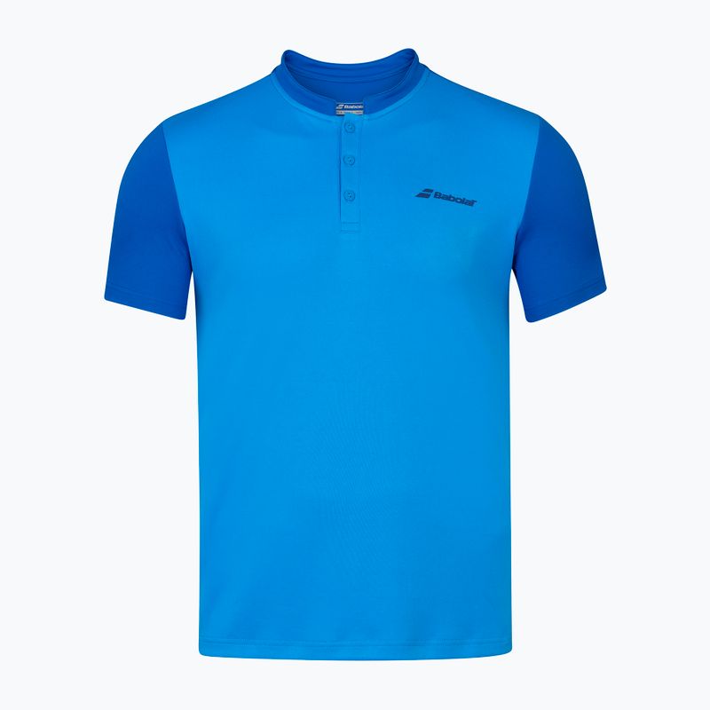 Polo tennis Babolat bambino 3BP1021 blu aster
