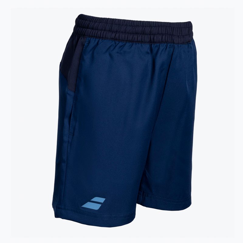 Pantaloncini da tennis Babolat Play 4000 estate blu per bambini 3