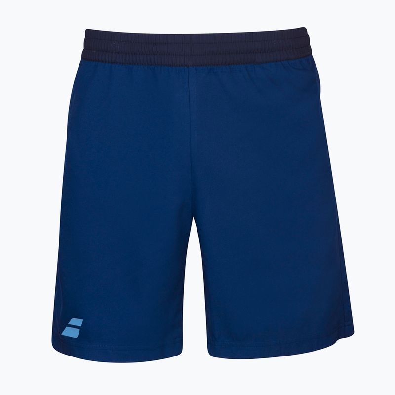 Pantaloncini da tennis Babolat Play 4000 estate blu per bambini 5