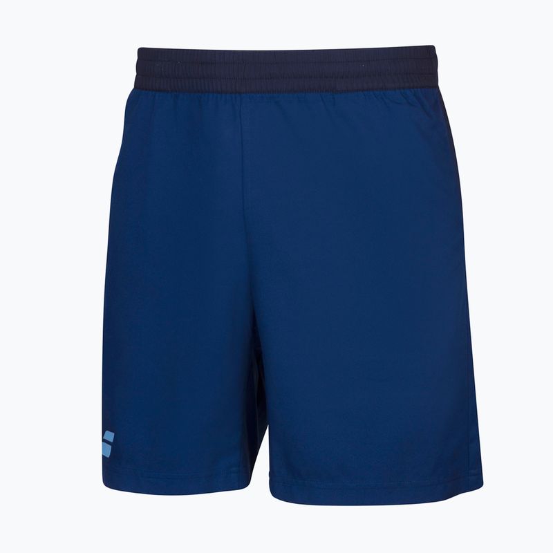 Pantaloncini da tennis Babolat Play 4000 estate blu per bambini 6