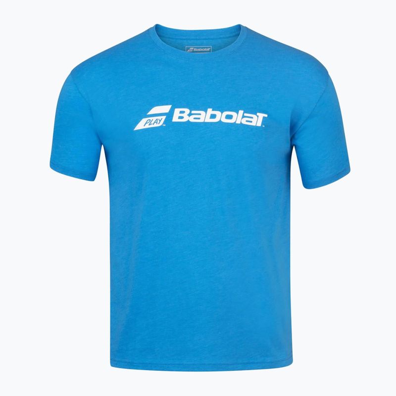 Maglietta da tennis Babolat da uomo Exercise blue aster heather