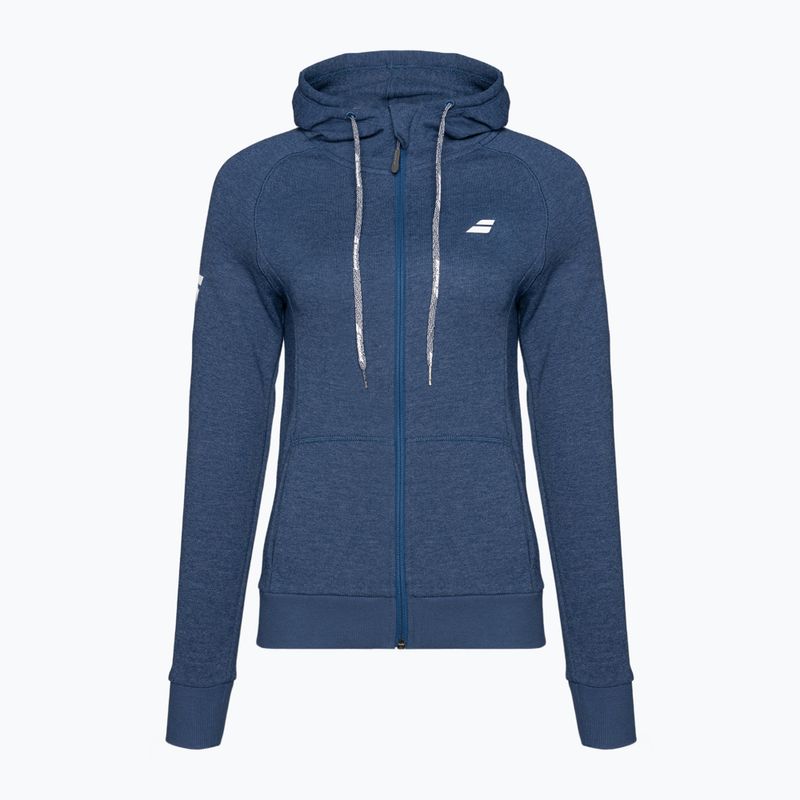 Felpa tennis donna Babolat Exercise Hood estate blu heather