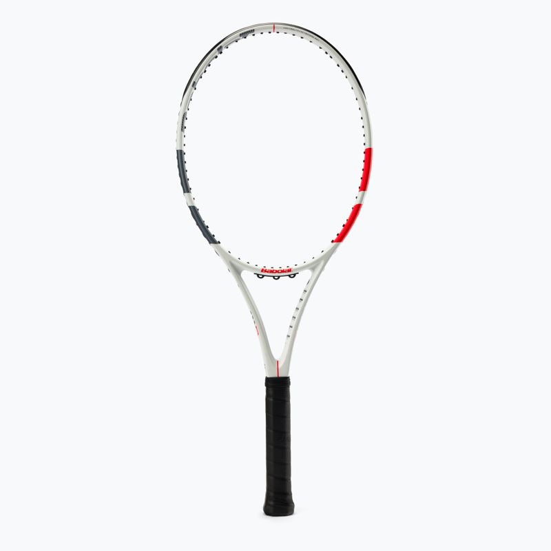 Racchetta da tennis Babolat Strike Evo 2021 bianco/rosso/nero