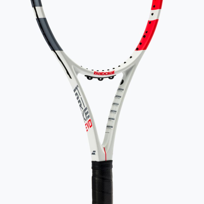 Racchetta da tennis Babolat Strike Evo 2021 bianco/rosso/nero 5