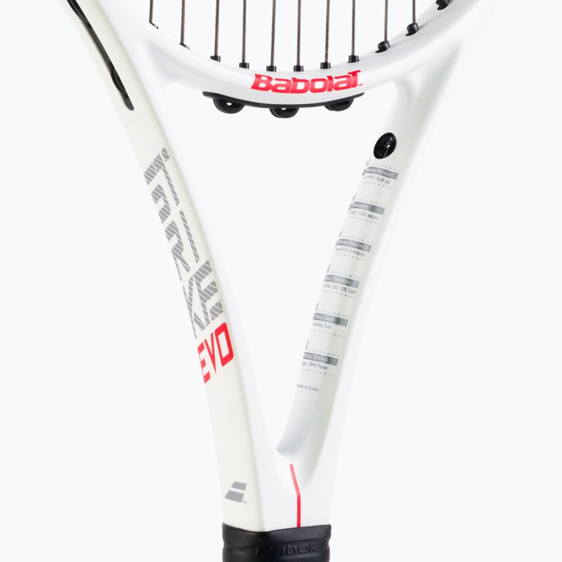 Racchetta da tennis Babolat Strike Evo bianco/rosso/nero 4