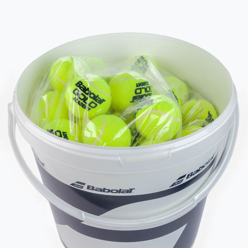 Palline da tennis Babolat Gold Academy Box 72 pezzi. giallo 3